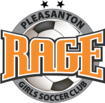 Pleasanton Rage Feminino Logo
